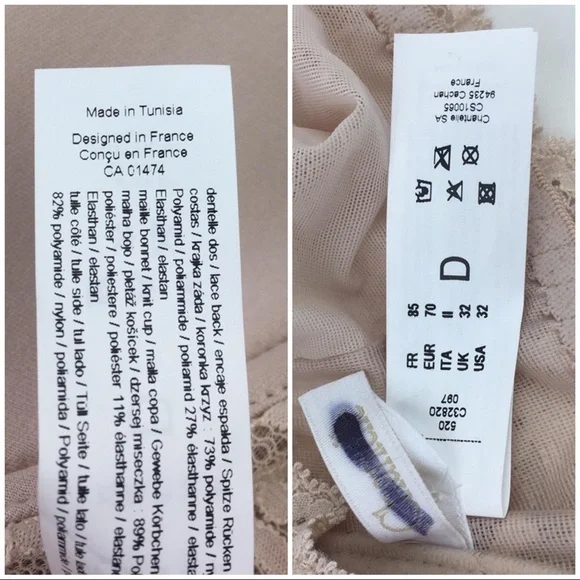 Chantelle  'Rive Gauche' Spacer Foam Racer… - Picture 7 of 8